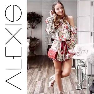 { Alexis } “Brenna” Floral Embellished Rom…